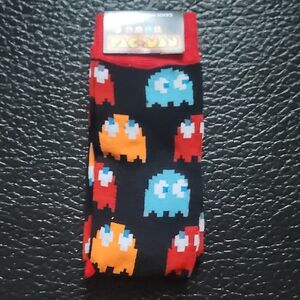 Colorful Pac-Man Ghost Socks